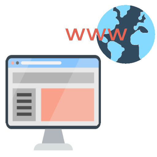 An image representing Web Application solutions offered by Technotery and containing a link to the page of Web Applications